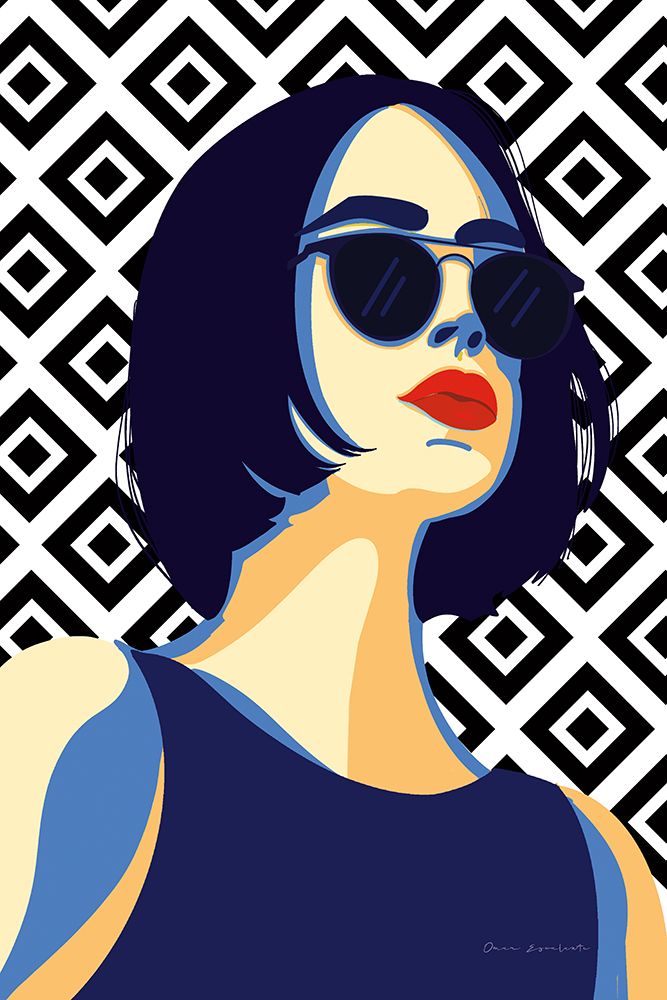 Style and Attitude I art print by Omar Escalante for $57.95 CAD