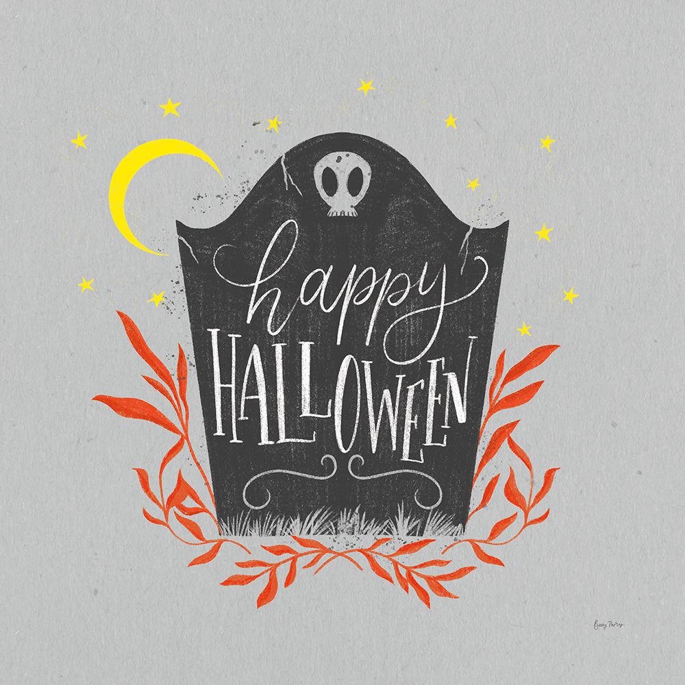 Cute Halloween I Neutral art print by Becky Thorns for $57.95 CAD