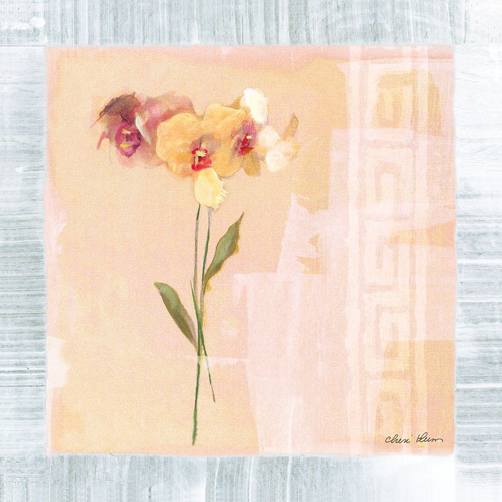 Graceful Orchids I art print by Cheri Blum for $57.95 CAD