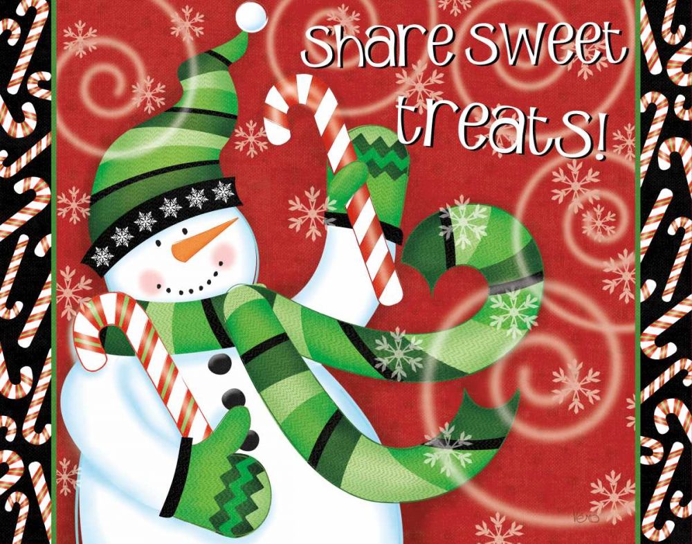 Sweet  Holidays I art print by Veronique Charron for $57.95 CAD