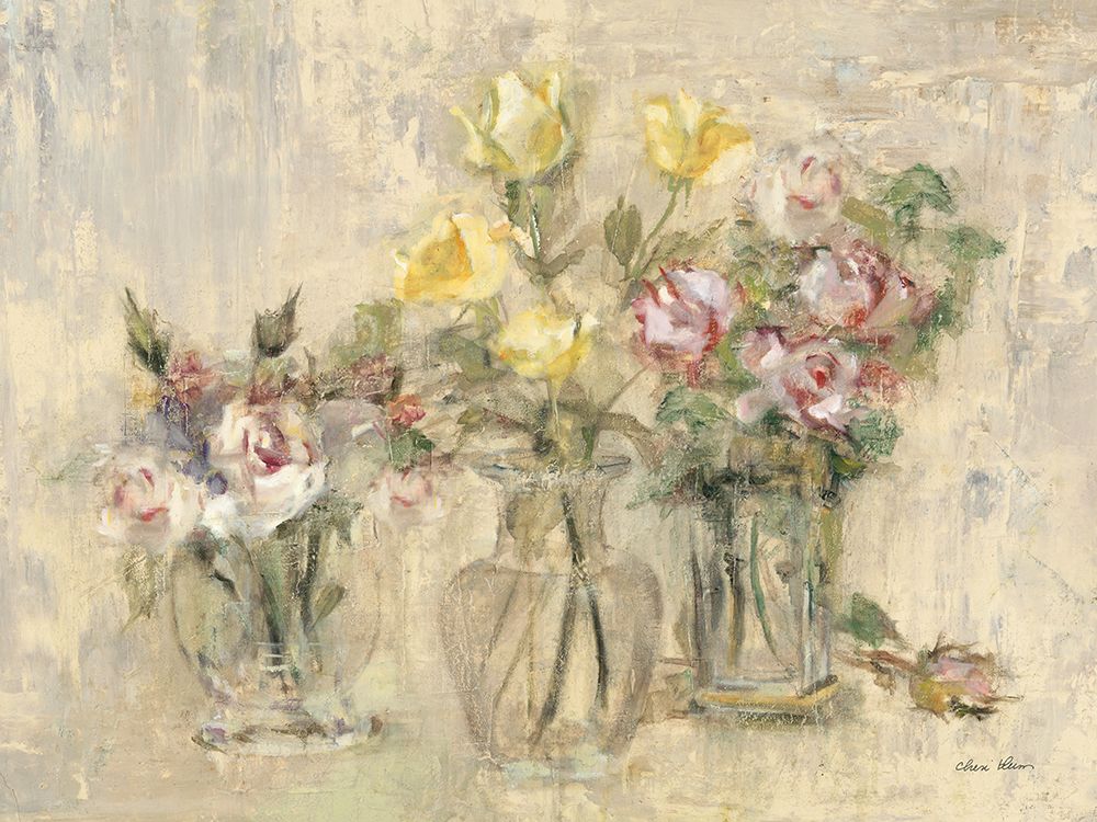 Flowers in Etched Glass art print by Cheri Blum for $57.95 CAD