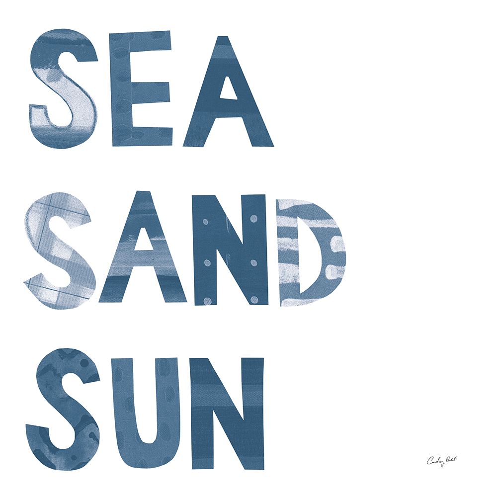 Sea Sand Sun IV art print by Courtney Prahl for $57.95 CAD