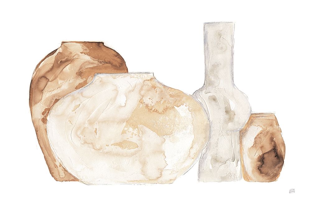 Neutral Vases I art print by Chris Paschke for $57.95 CAD