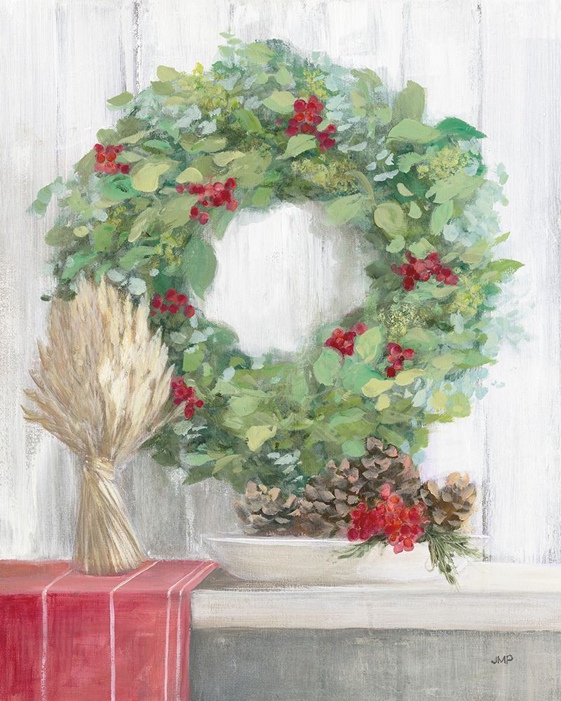 Natural Christmas II art print by Julia Purinton for $57.95 CAD
