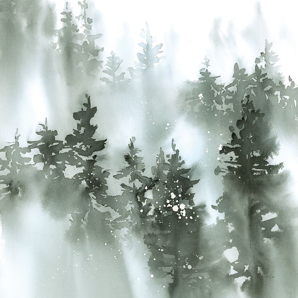 Misty Forest I Green art print by Katrina Pete for $57.95 CAD
