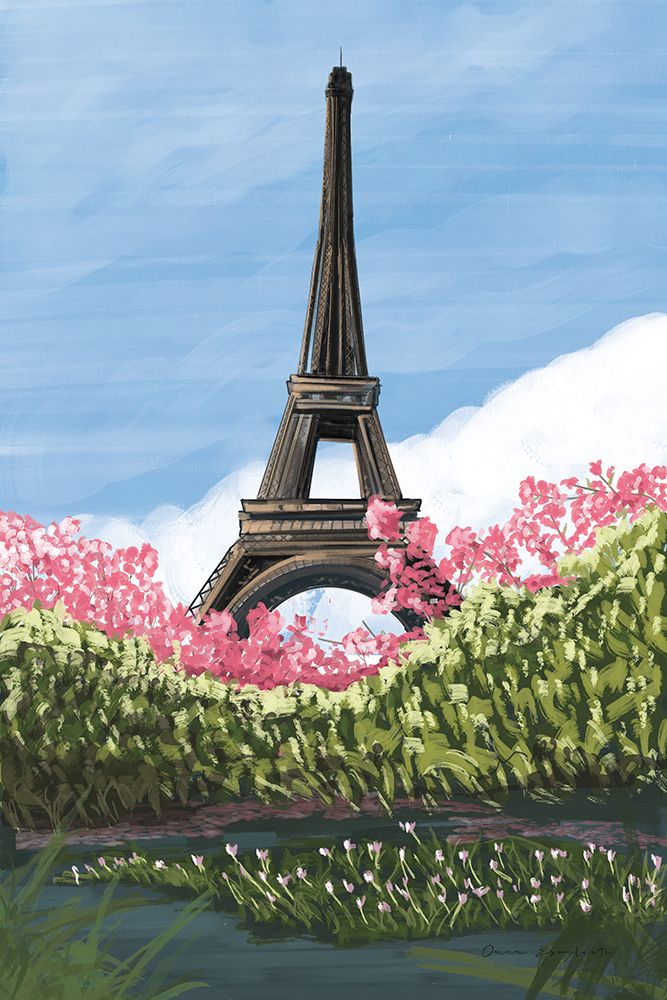 Take Me to Paris art print by Omar Escalante for $57.95 CAD