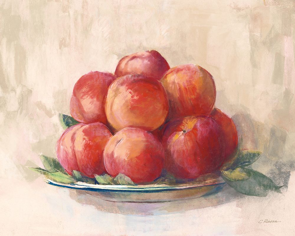 Ripe Peaches art print by Carol Rowan for $57.95 CAD