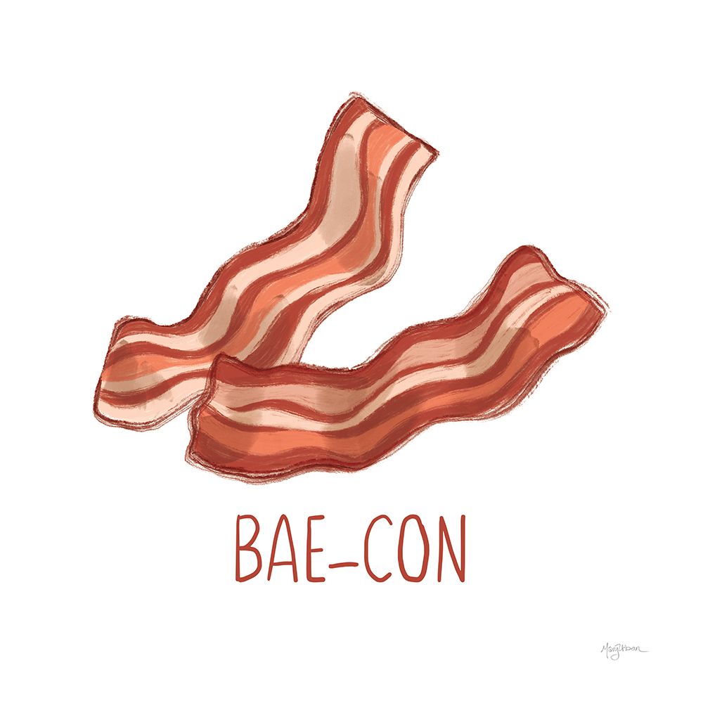 Bacon and Eggs I art print by Mary Urban for $57.95 CAD