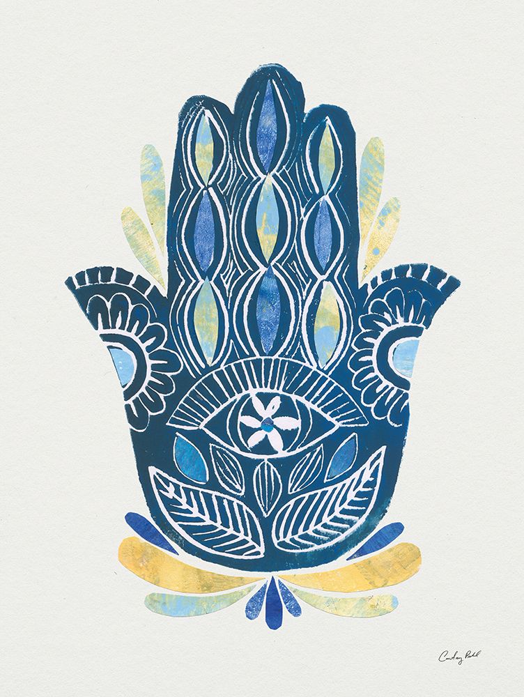 Hamsa II Collage art print by Courtney Prahl for $57.95 CAD