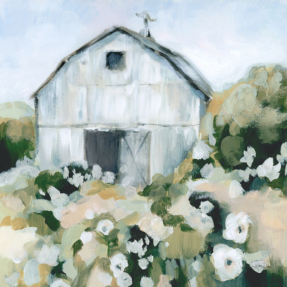 Summer Barn One Window Neutral art print by Katrina Pete for $57.95 CAD