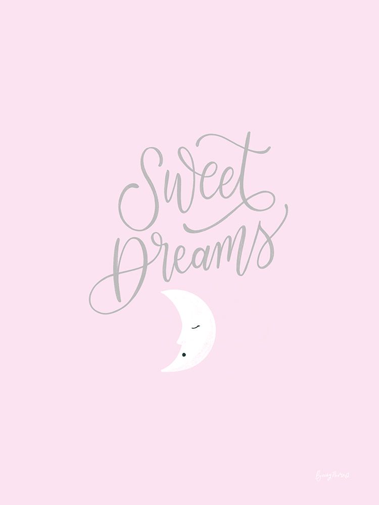 Sweet Dreams Pink v2 art print by Becky Thorns for $57.95 CAD
