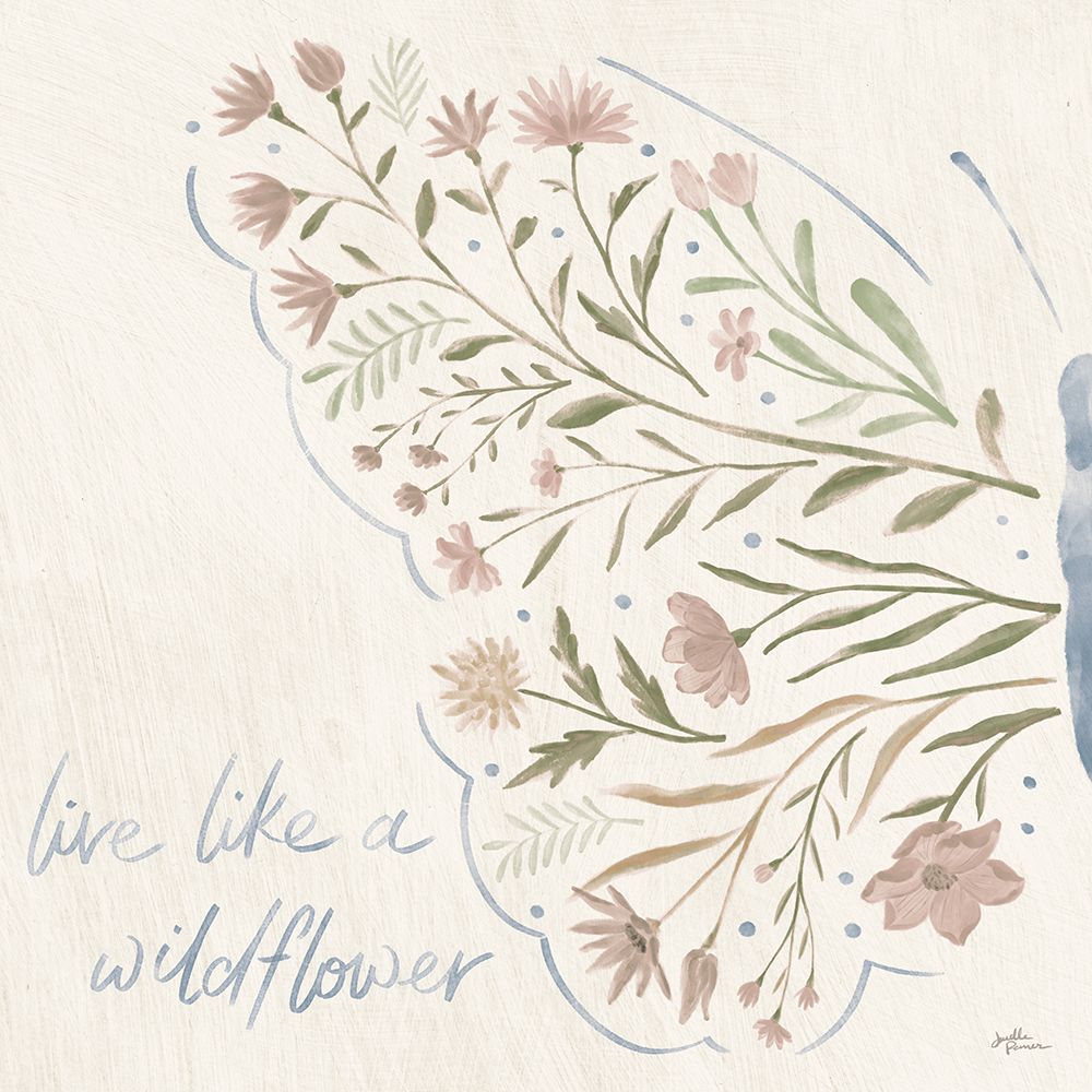 Wildflower Vibes VI Neutral art print by Janelle Penner for $57.95 CAD