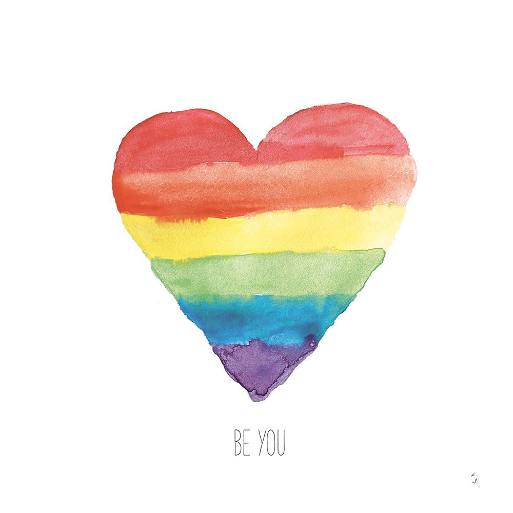 Rainbow Pride II art print by Sarah Adams for $57.95 CAD