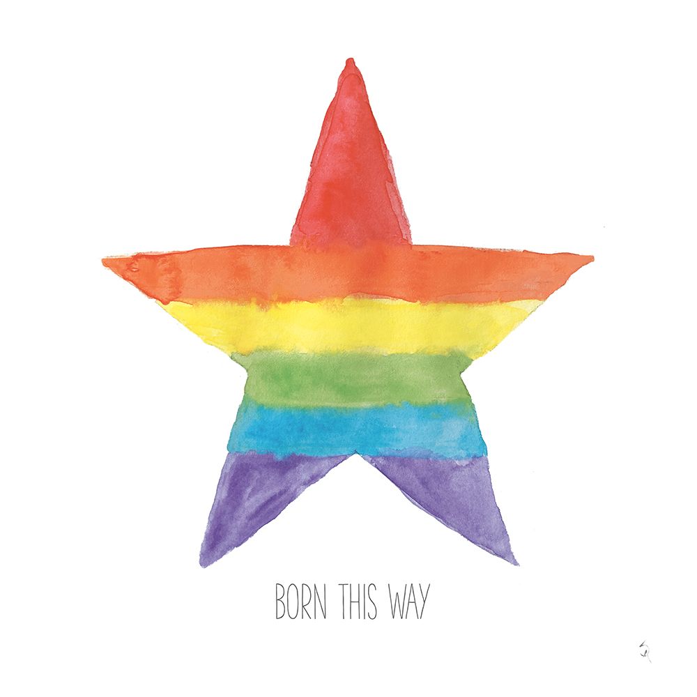 Rainbow Pride III art print by Sarah Adams for $57.95 CAD