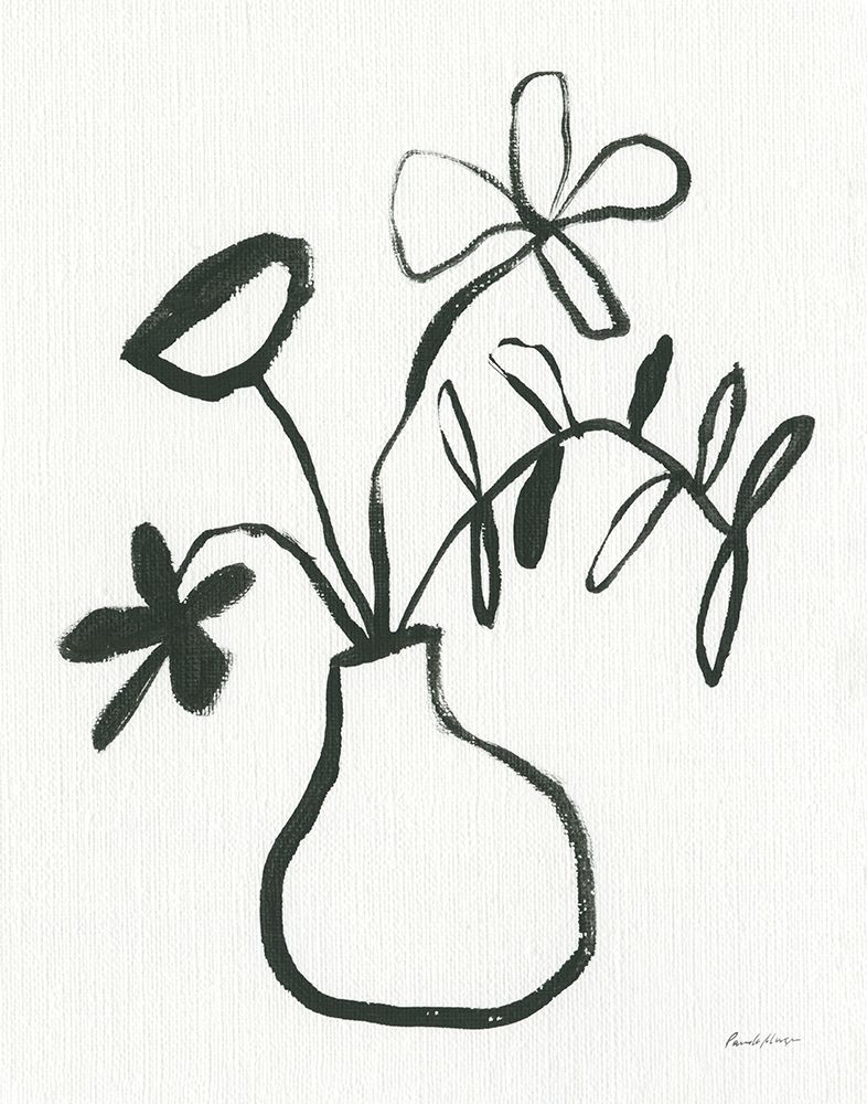 Floral Sketch I art print by Pamela Munger for $57.95 CAD