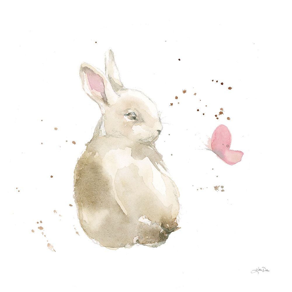 Dreaming Bunny II art print by Katrina Pete for $57.95 CAD