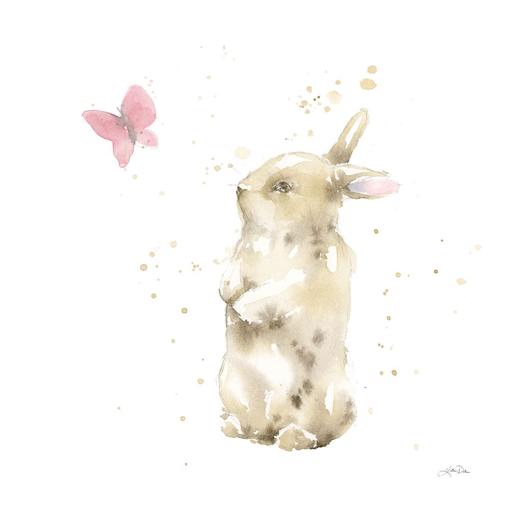 Dreaming Bunny III art print by Katrina Pete for $57.95 CAD