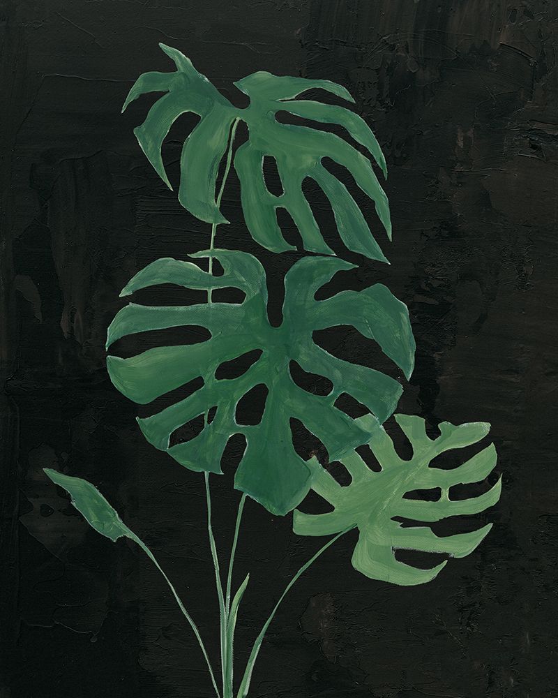 Palm Botanical I Black art print by Julia Purinton for $57.95 CAD