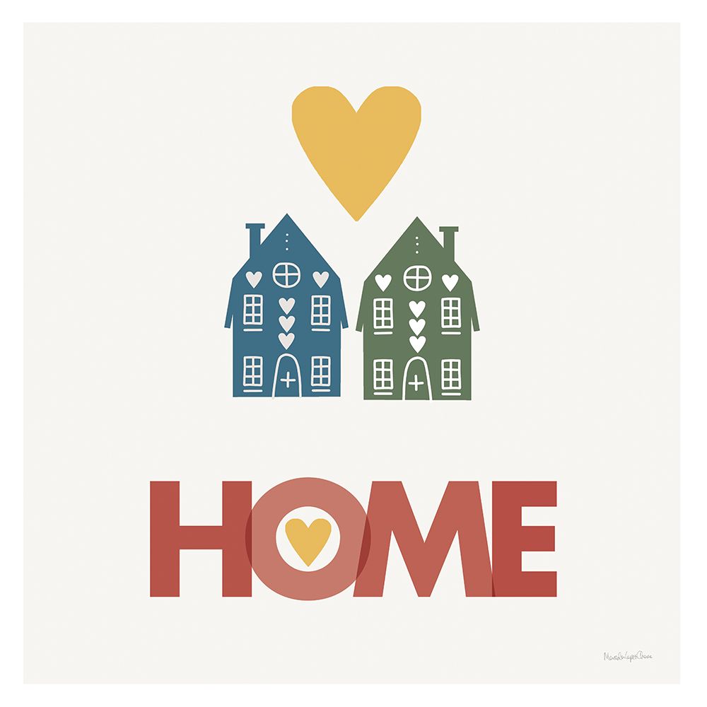 Home art print by Mercedes Lopez Charro for $57.95 CAD