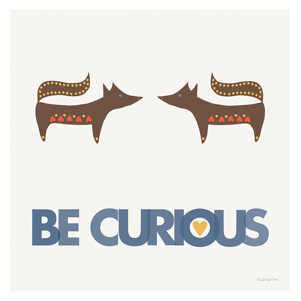 Curious art print by Mercedes Lopez Charro for $57.95 CAD