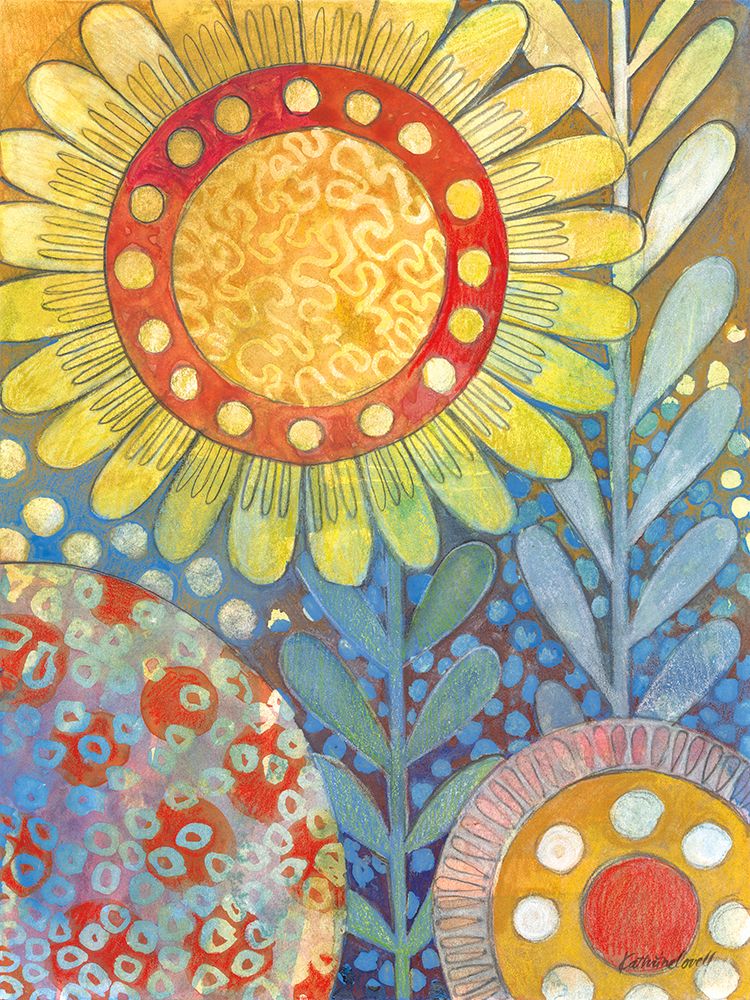 Summer Profusion I art print by Kathrine Lovell for $57.95 CAD