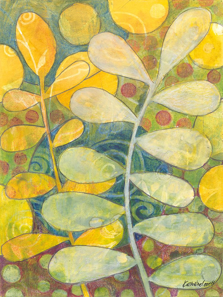 Rising Green II art print by Kathrine Lovell for $57.95 CAD