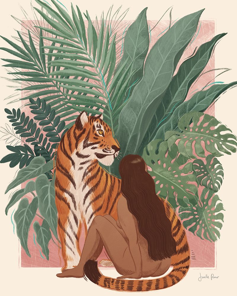 Majestic Cats II art print by Janelle Penner for $57.95 CAD