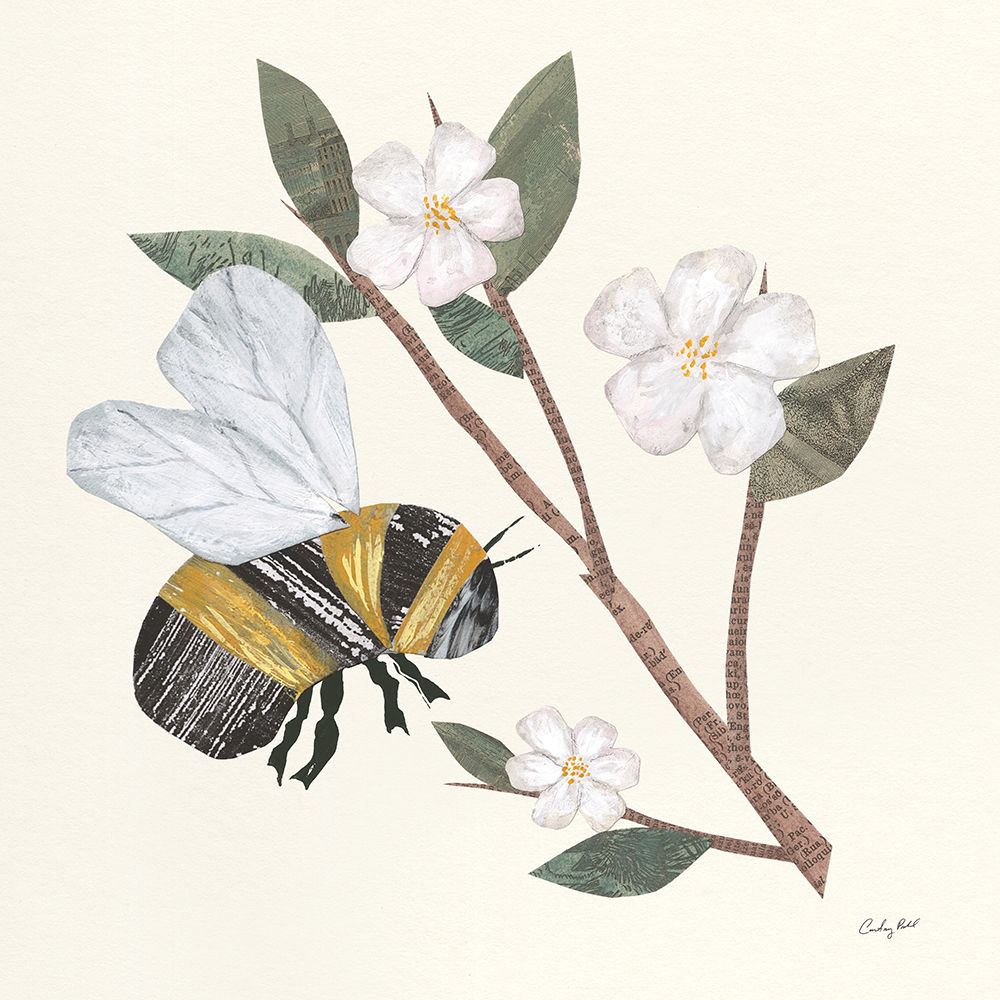 In the Garden Bee II art print by Courtney Prahl for $57.95 CAD