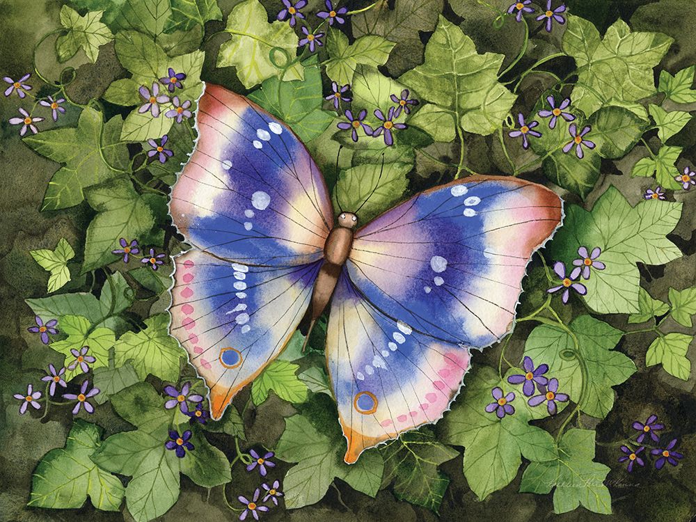 Garden Butterfly art print by Kathleen Parr McKenna for $57.95 CAD