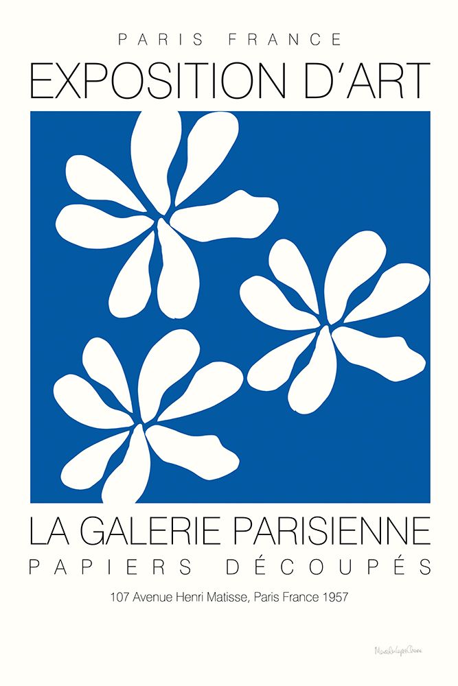 Fleurs de Matisse I art print by Mercedes Lopez Charro for $57.95 CAD