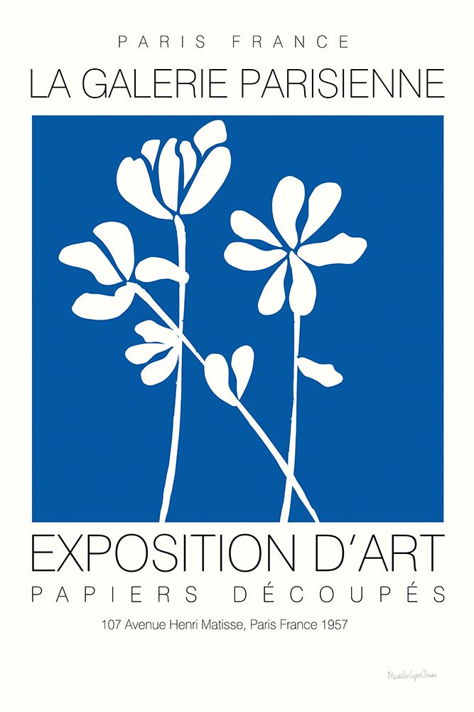 Fleurs de Matisse II art print by Mercedes Lopez Charro for $57.95 CAD
