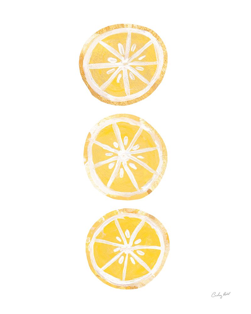 Lemon Slices II art print by Courtney Prahl for $57.95 CAD