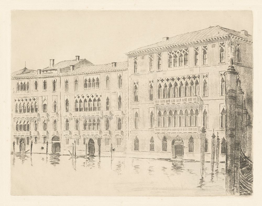 Venice Etching art print by Wild Apple Portfolio for $57.95 CAD