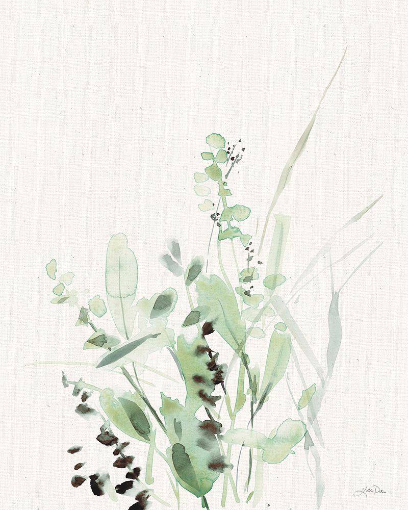 Grasses II on Linen art print by Katrina Pete for $57.95 CAD