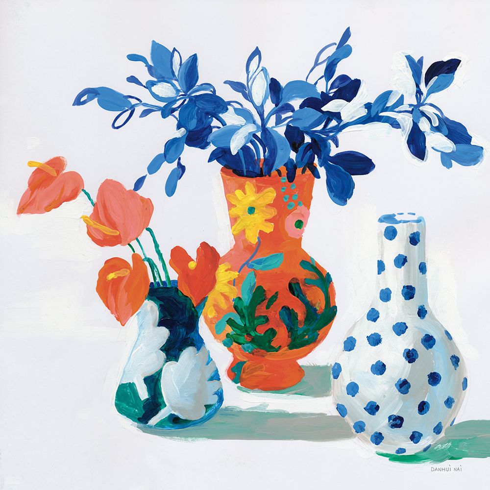 Bungalow Vases art print by Danhui Nai for $57.95 CAD