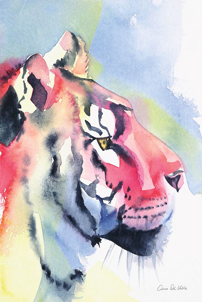 Tiger Portrait art print by Aimee Del Valle for $57.95 CAD