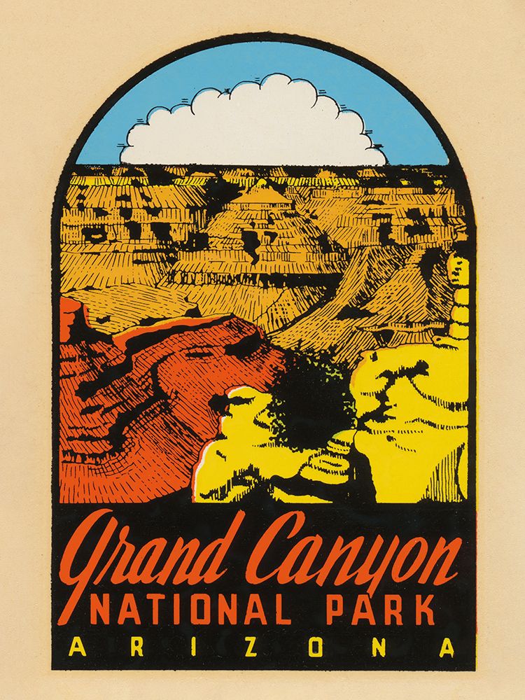 Grand Canyon National Park art print by Wild Apple Portfolio for $57.95 CAD