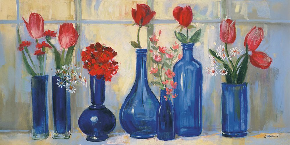 Cobalt Collection art print by Carol Rowan for $57.95 CAD