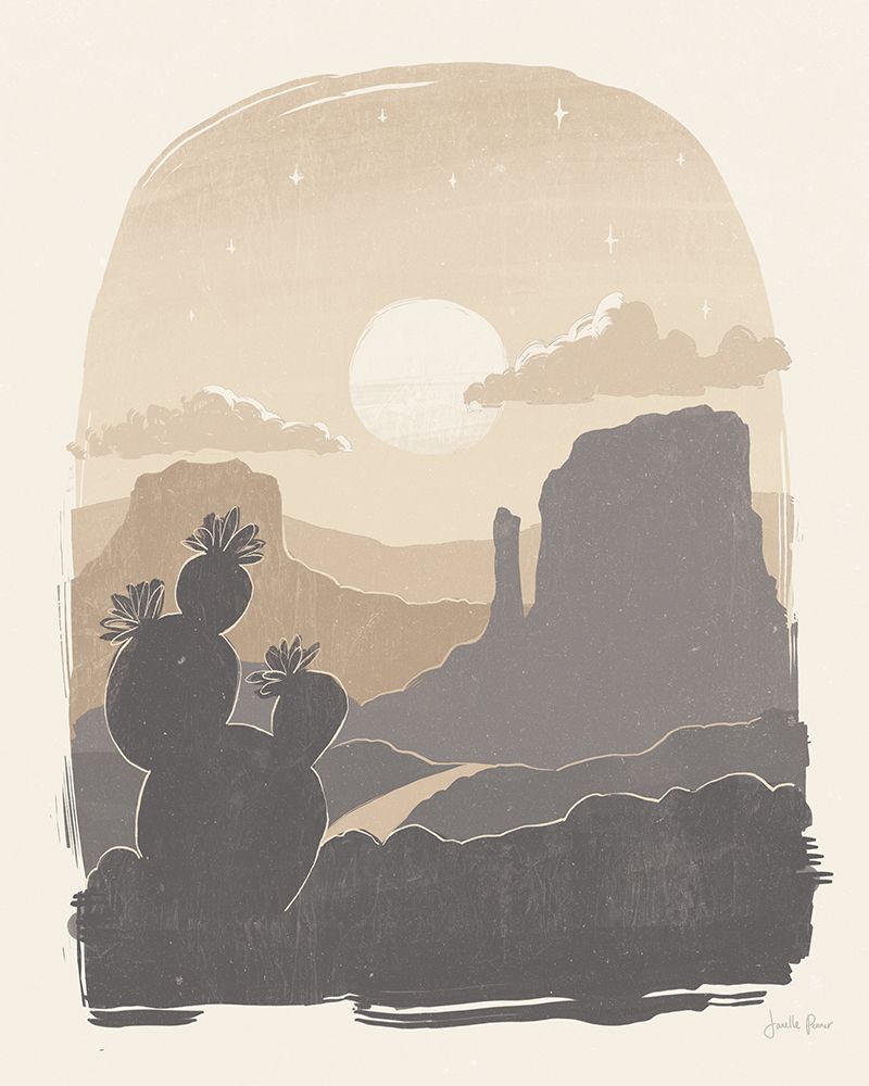 Desert I Neutral art print by Janelle Penner for $57.95 CAD