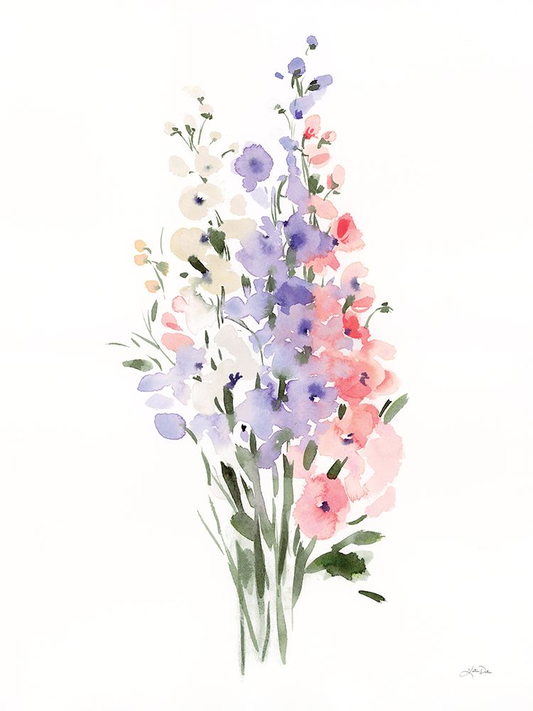 Spring Blooms II art print by Katrina Pete for $57.95 CAD