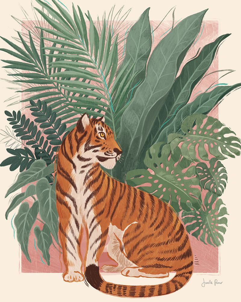Majestic Cats II No Woman art print by Janelle Penner for $57.95 CAD