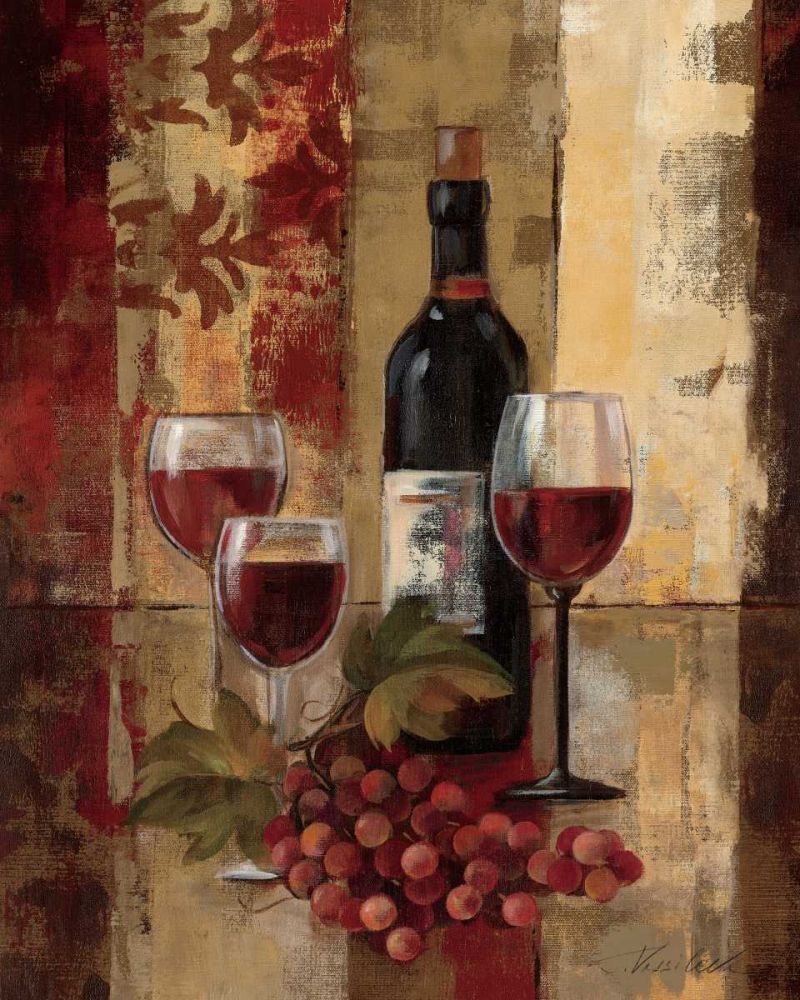 Graffiti and Wine II art print by Silvia Vassileva for $57.95 CAD