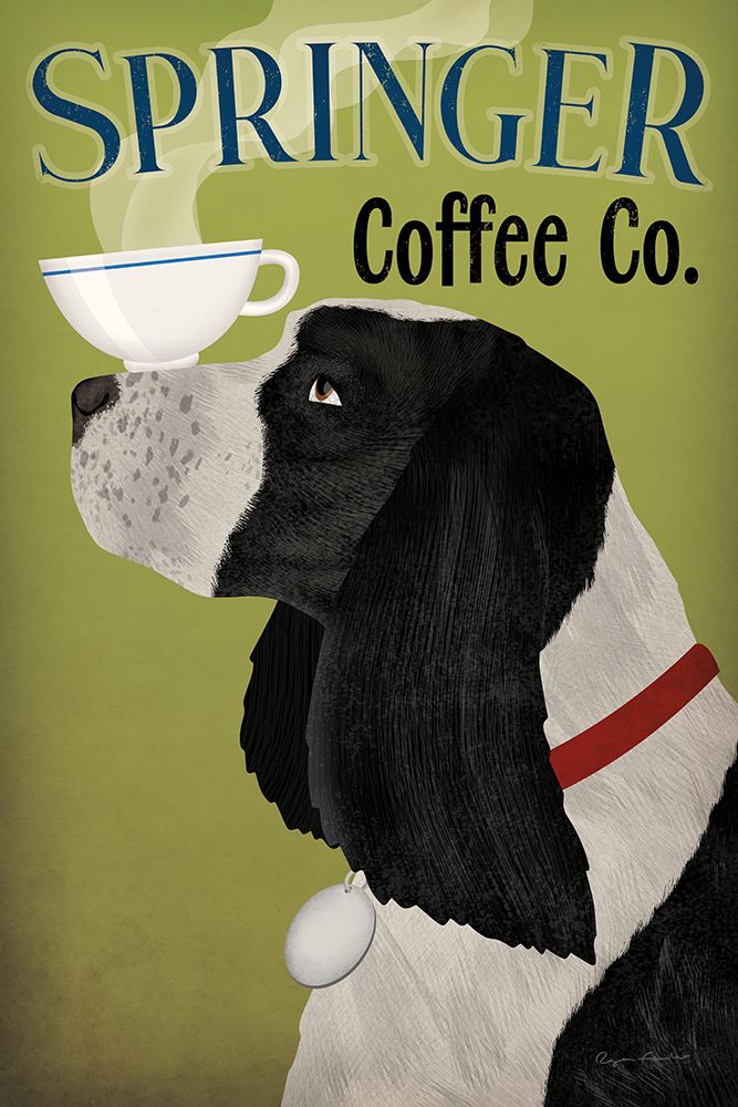 Springer Coffee Co art print by Ryan Fowler for $57.95 CAD
