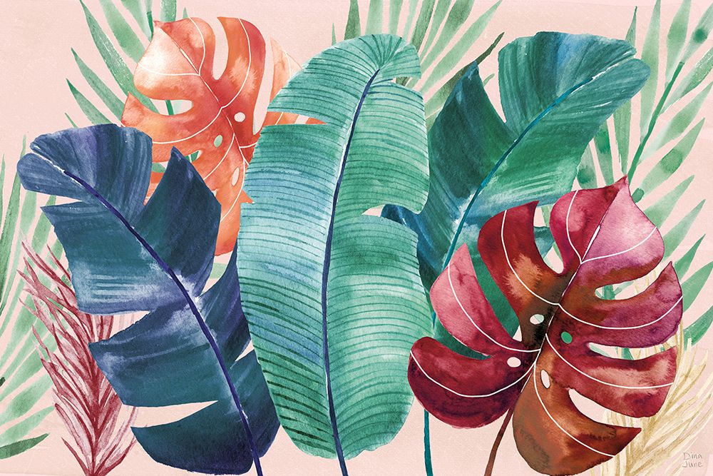 The Tropics I art print by Dina June for $57.95 CAD
