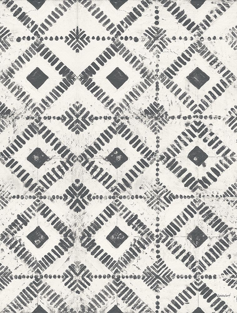 Maki Tile Panel II Crop III Gray art print by Kathrine Lovell for $57.95 CAD