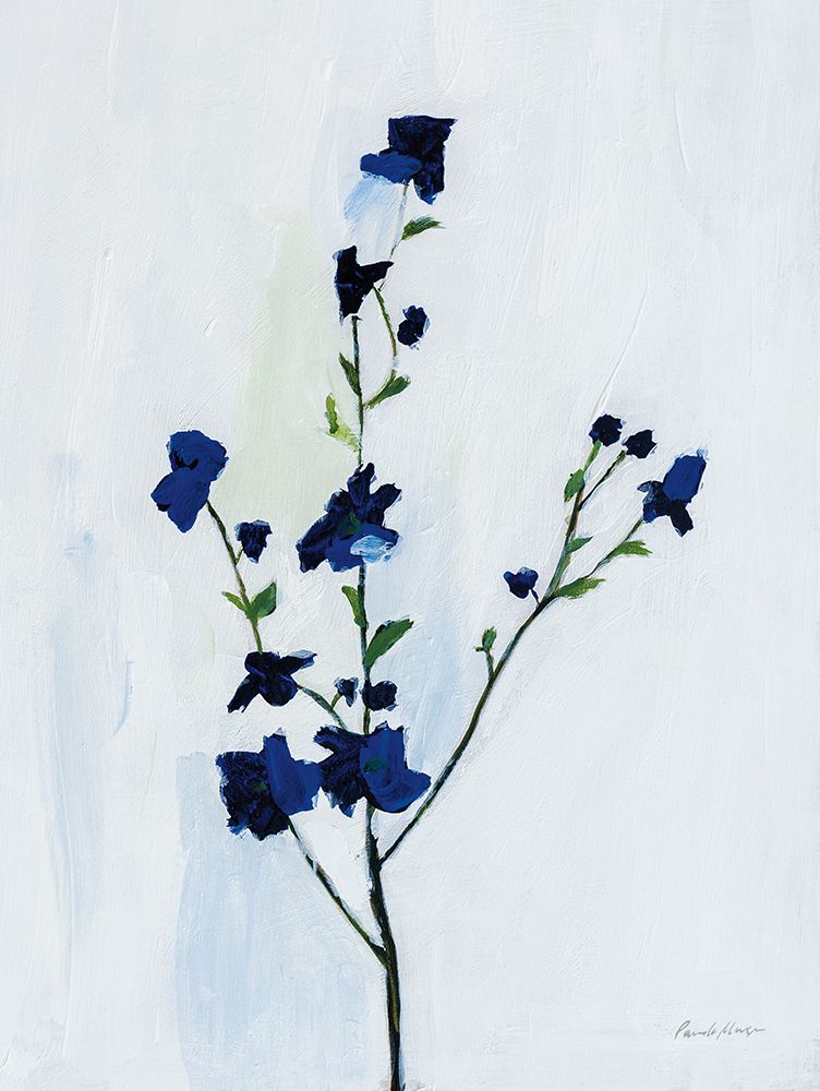 Blue Stems II art print by Pamela Munger for $57.95 CAD