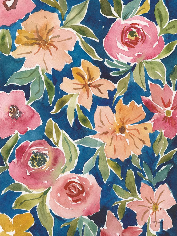 Flower Patch V art print by Cheryl Warrick for $57.95 CAD