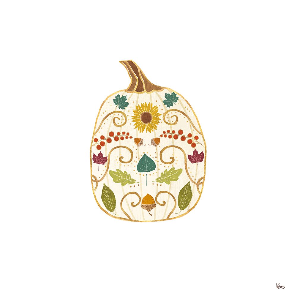 Autumn Otomi XIII art print by Veronique Charron for $57.95 CAD