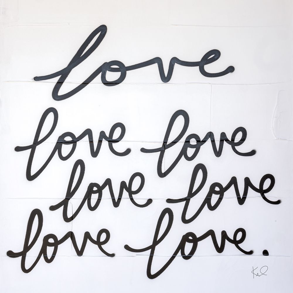 Love Times Seven Sq art print by Kent Youngstrom for $57.95 CAD