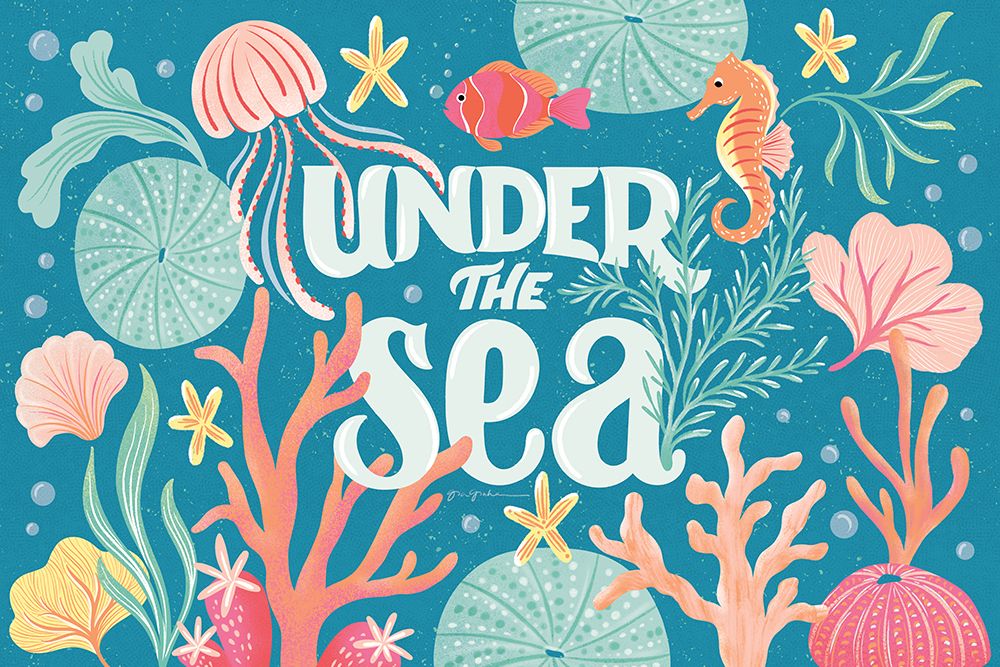 Under the Sea I art print by Gia Graham for $57.95 CAD